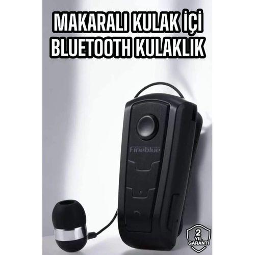 Makaralı Bluetooth Kulaklık Çağrı Cevaplama Kablolu Uzun Pil Ömrü
