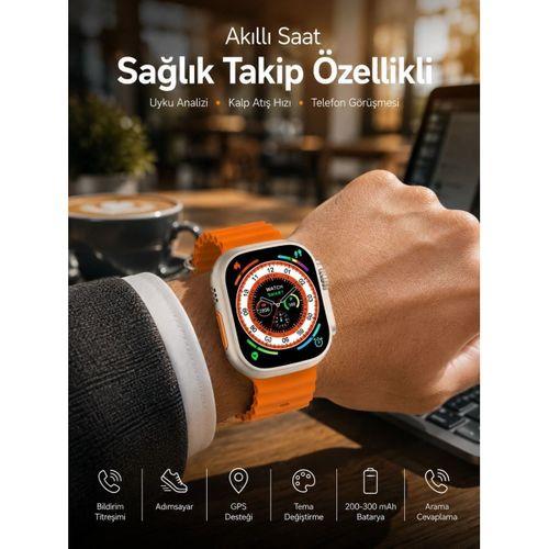 Akıllı Saat Bluetooth Bağlantılı Uyku Ve Sağlık Takibi