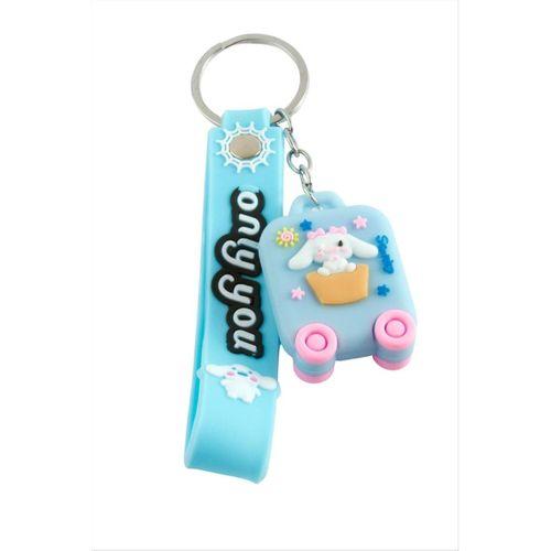 Bavul Silikon Anahtarlık