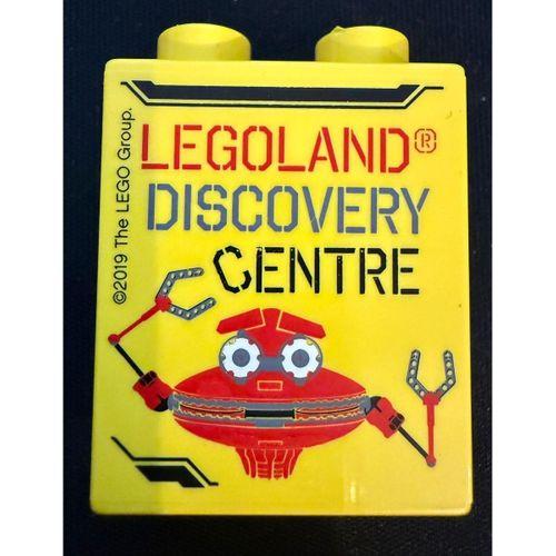 Legoland Discovery Centre 2019 Crab Pattern Duplo Brick 1x2x2