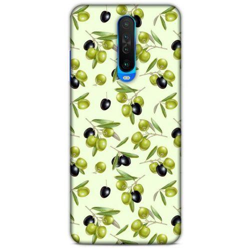 Frutix Zeytin 01 Xiaomi Poco X2 Kılıf Desenli Silikon