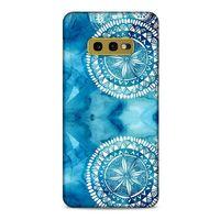 Samsung Galaxy S10e Uyumlu Kılıf Mavi Delisi (45) Liquid Air Kılıf Suluboya Motif