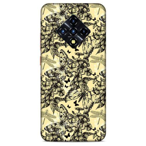 Lopard İnfinix Zero 8 Uyumlu Kılıf Kelebek Etkisi (34) Slim Armor Kılıf