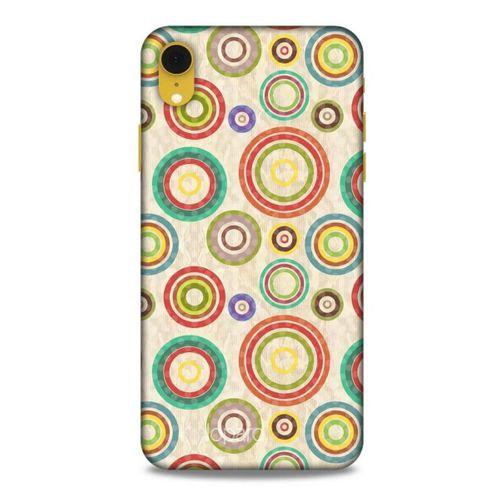 Apple iPhone XR Kılıf Pastel Renkler (41) Tank Kılıf Bej Yeşil