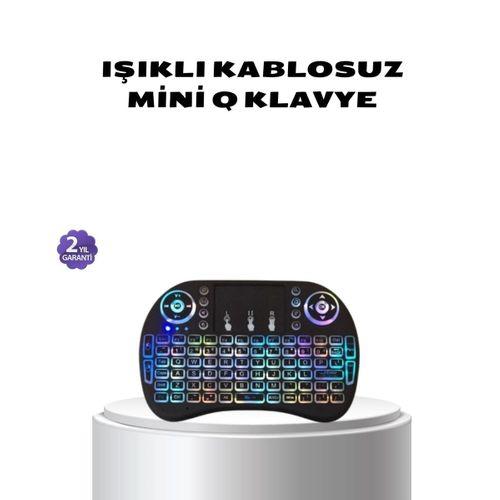 Işıklı Q Klavye – Entegre Touchpad, Ergonomik Tasarım Ve Türkçe Karakter Desteği