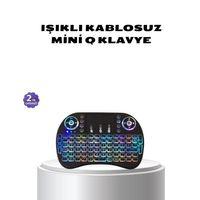 Işıklı Q Klavye – Entegre Touchpad, Ergonomik Tasarım Ve Türkçe Karakter Desteği