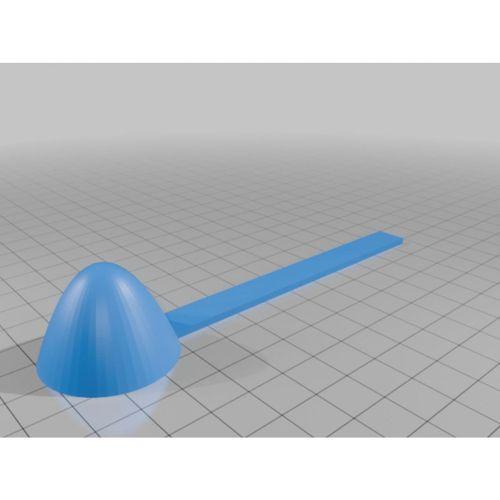 Boya Transfer Kaşığı – 3D Baskı Hobi Aleti (Bu ürün Sadece Plastik parçadır - Almadan Önce Soru Sorabilirsiniz)