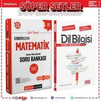 Pegem KPSS Ezberbozan Matematik ve AKM Dil Bilgisi Soru Bankası Seti 2 Kitap