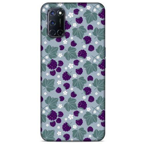 Frutix Böğürtlen 01 Oppo A72 Kılıf Desenli Silikon