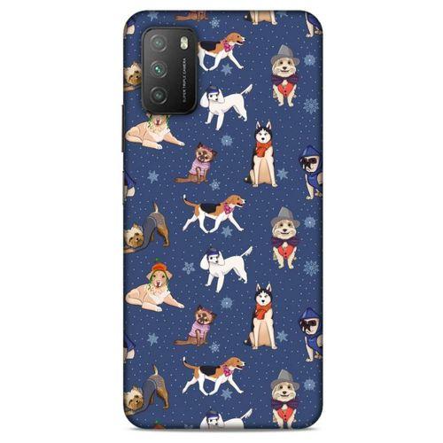 Lopard Xiaomi Poco M3 Uyumlu Kılıf Köpek Kıyafetleri (11) Tam Koruma