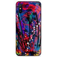 Lopard Xiaomi Redmi 9A Uyumlu Kılıf Soyut Sanat (46) Desenli Core Armor Kılıf