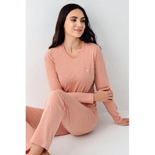 Pierre Cardin 9063-s Kadın Uzun Kol Pijama Takım