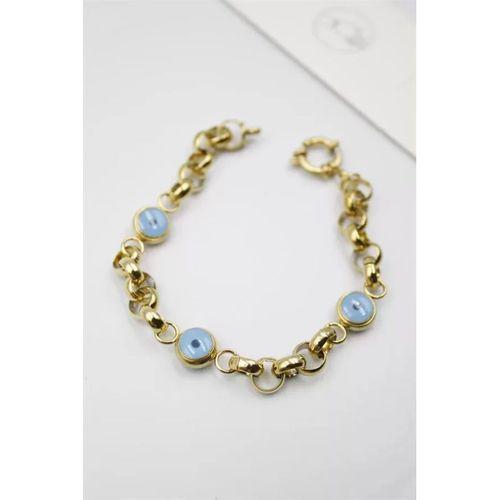 Nazar Boncuk Bileklik - Altın