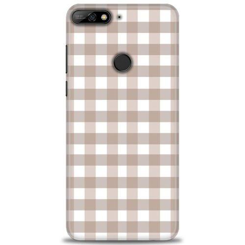 Huawei Y7 2018 Kılıf HD Baskılı Kılıf - Pötikare + Tam Ekran Koruyucu