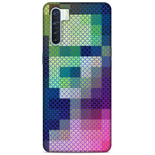 Lopard Oppo A91 Uyumlu Kılıf PiXel (16) Kalın Kılıf Kare