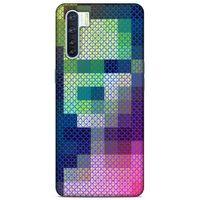 Lopard Oppo A91 Uyumlu Kılıf PiXel (16) Kalın Kılıf Kare