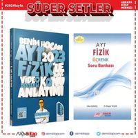Benim Hocam AYT Fizik Konu ve Esen Üç Renk Soru Bankası Seti 2 Kitap