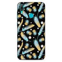 Huawei Y7 Prime 2019 Kılıf Desenli Özel Seri Tüyler (26) Tpu Silikon Kılıf