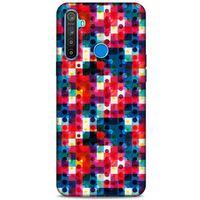 Geometrix 19 Oppo Realme 5i Kılıf Silikon Kapak