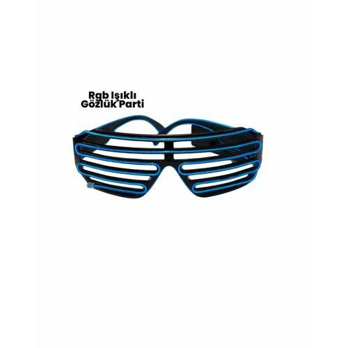 Neon Gözlük Mavi