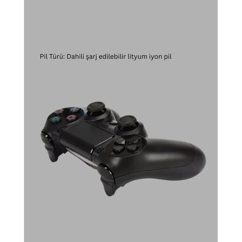 Ps4 Uyumlu Kablosuz Oyun Kolu – Titreşimli, Şarjlı Ve Ergonomik
