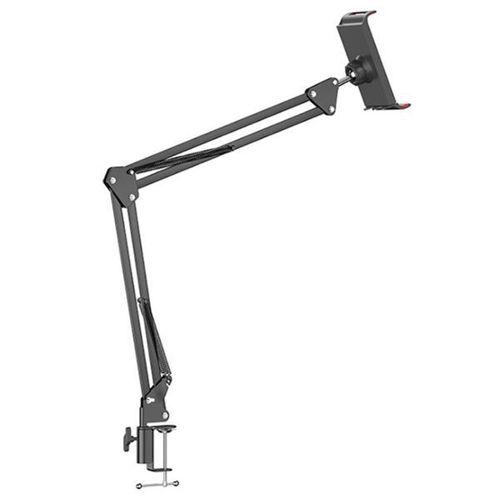 Zhltools Ayarlanabilir 360 Derece Teleskopik Metal Masa Üstü Telefon Tablet Tutucu