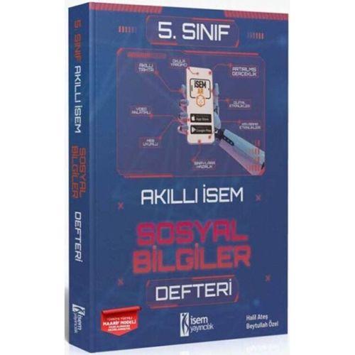 5. Sınıf Sosyal Bilgiler Akıllı Defteri İsem Yayınları