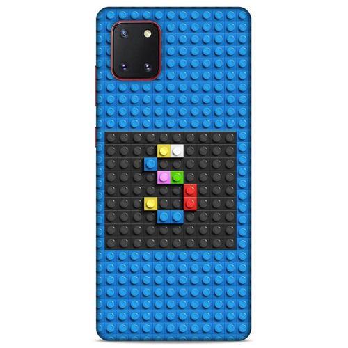 Lopard Samsung Galaxy Note 10 Lite Uyumlu Kılıf BloX (30) Silicone Case S Harfi
