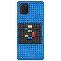 Lopard Samsung Galaxy Note 10 Lite Uyumlu Kılıf BloX (30) Silicone Case S Harfi