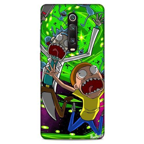 Xiaomi Redmi K20 Uyumlu Kılıf Rick And Morty (22) Tam Koruma Kılıfı Nancy
