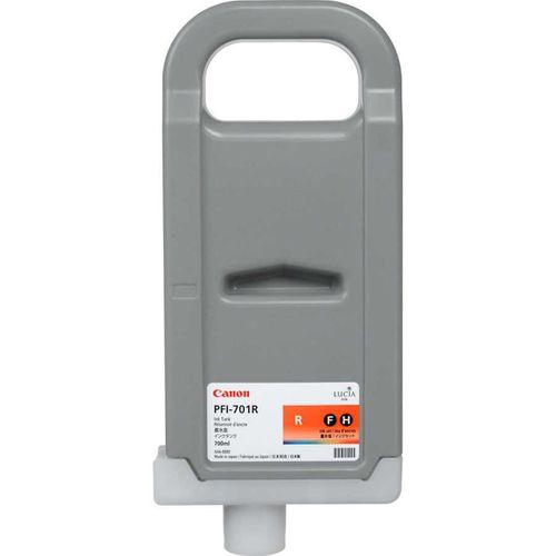 Feyza Bilişim® Canon PFI-701 R (Red) Kırmızı Orijinal Mürekkep Kartuş 700 ml. (0906B001)