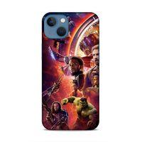 Apple iPhone 13 Mini Uyumlu Kılıf BMovie (41) Tank Kılıf Süper Kahramanlar