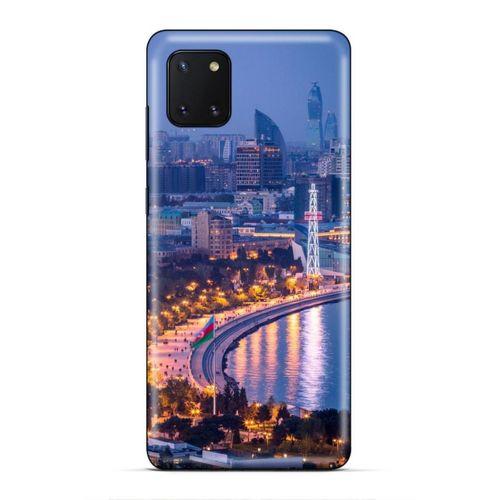 Huawei Y5P Uyumlu Kılıf Azarbaijan (29) Arka Koruma Kılıfı Akşam Şehir