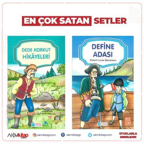 Evrensel İletişim Dede Korkut Hikayeleri ve Define Adası 2 Kitap Set