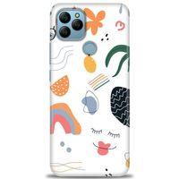 General Mobile GM 22 Kılıf HD Baskılı Kılıf - Drawing + Tam Ekran Koruyucu