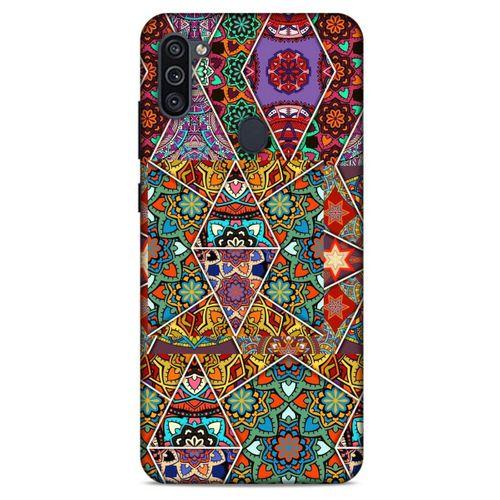 Ethnic Culture (43) Samsung Galaxy M11 Kılıf Silikon Kapak Desenli