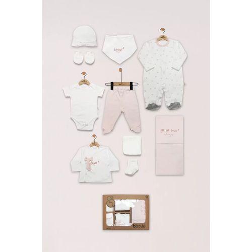 Bistyle Grow İn Love 10'lu Hastane Çıkışı 11101 Pembe Ekru