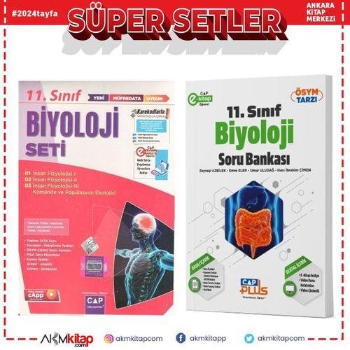 Çap Yayınları 11.Sınıf Biyoloji Anadolu Lisesi Konu ve Soru Bankası Seti 2 Kitap