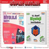 Çap Yayınları 11.Sınıf Biyoloji Anadolu Lisesi Konu ve Soru Bankası Seti 2 Kitap