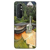 Xiaomi Mi Note 10 Lite Kılıf Dünya Mimarisi (31) TPU Kılıf Piano House Çin