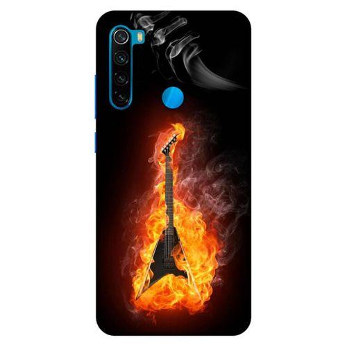 Lopard Xiaomi Redmi Note 8 Uyumlu Kılıf FireX (12) Koruyucu Silikon Elektro Gitar