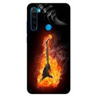 Lopard Xiaomi Redmi Note 8 Uyumlu Kılıf FireX (12) Koruyucu Silikon Elektro Gitar