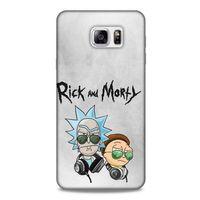 Samsung Galaxy Note 5 Uyumlu Kılıf Rick And Morty (4) Koruma Kılıfı Eye Patch Morty