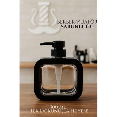 Modacar Berber Sabunluğu – Modern Pompalı Dispenser | Sıvı Sabun, Şampuan, Losyon İçin 300 ml