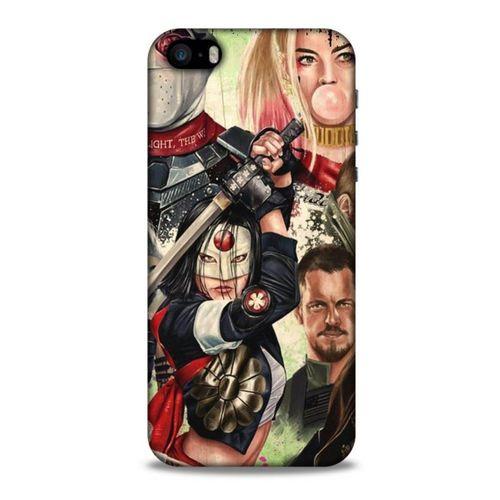 Apple Iphone 5S Uyumlu Kılıf Harley Quinn (45) Liquid Air Kılıf Suicide Squad