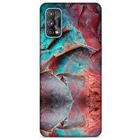Oppo Realme 7 Pro Kılıf Baskılı Özel Seri Taşlı (49) Ultra Silikon Kılıf