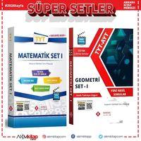 Sonuç Yayınları TYT Matematik Modüler Set 1 ve Geometri Set 1 Seti 2 Kitap