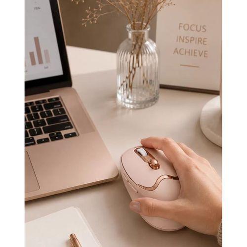 Ergonomik Tasarımlı Kablosuz Mouse Bluetooth Ve Usb Alıcılı