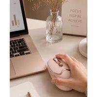 Ergonomik Tasarımlı Kablosuz Mouse Bluetooth Ve Usb Alıcılı