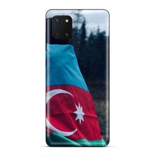 Huawei Y5P Uyumlu Kılıf Azarbaijan (38) Neo Hybrid Kılıf Bayrak Kadın